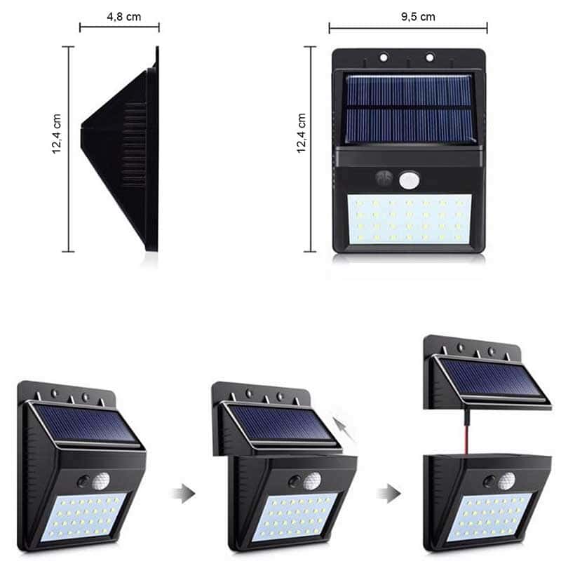 Led Solcelle V Glampe Der Kan Skilles Ad Tilbeh R Til Solenergi