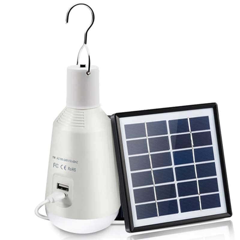 Led Solcelle Pære Solcelle Genopladelig