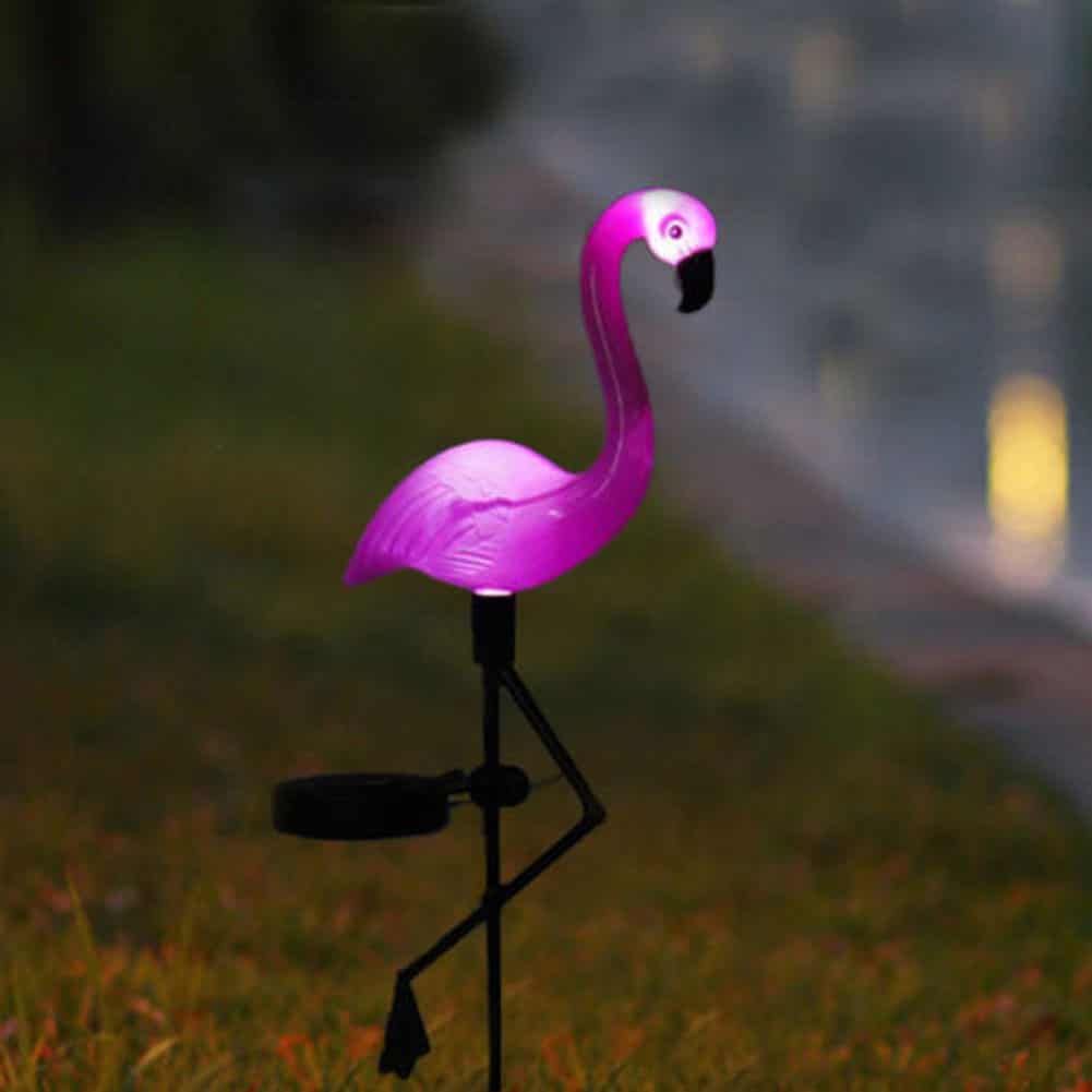 Solcelle Dyr "Flamingoen"