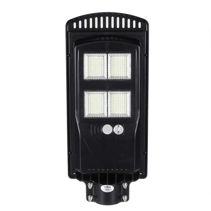 Gadelampe Med Solceller Fire Blok 140 Watt