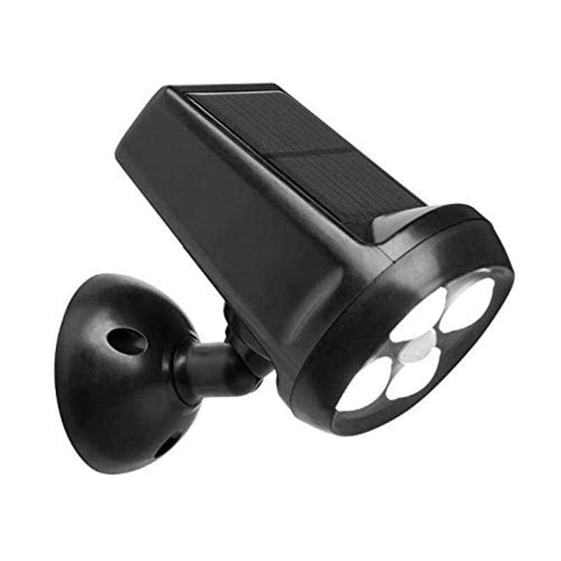 Have Solcellelamper "4 Led Sort Projektor"