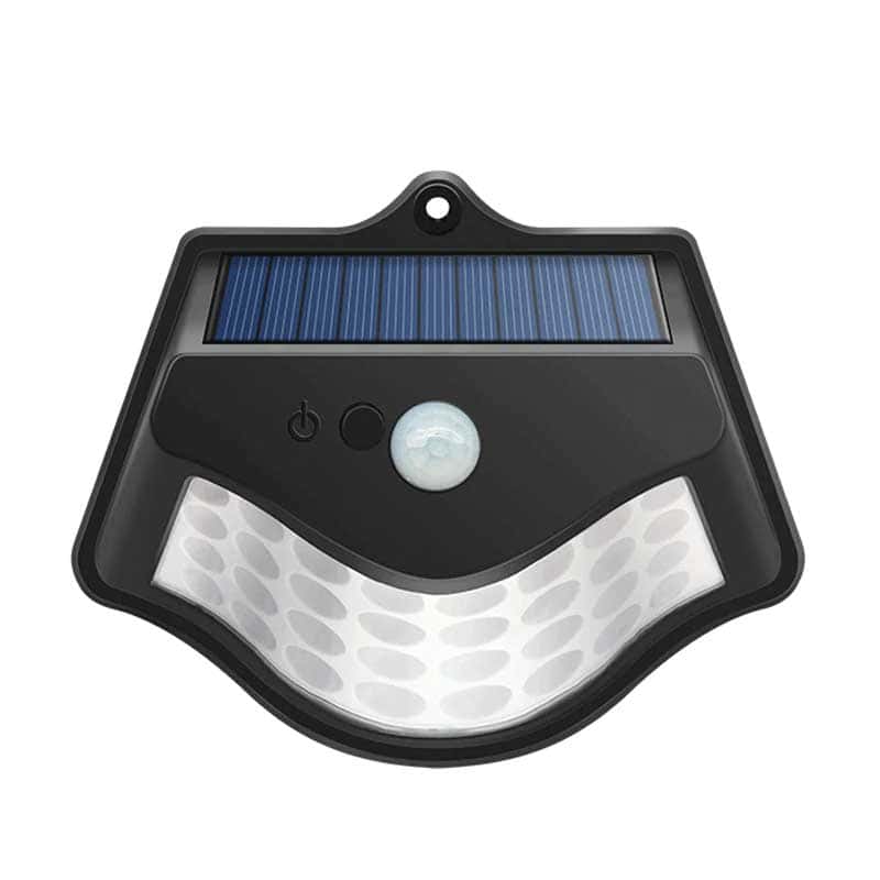 Solcelle Væglampe 32 Led Sort