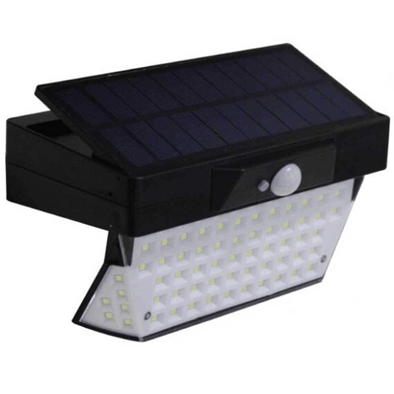 Solcelle Væglampe Sammenfoldelig 76 Led