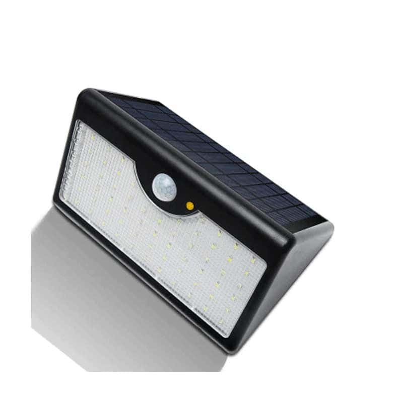 Solcelle Væglampe 60 Led (Fjernbetjening)