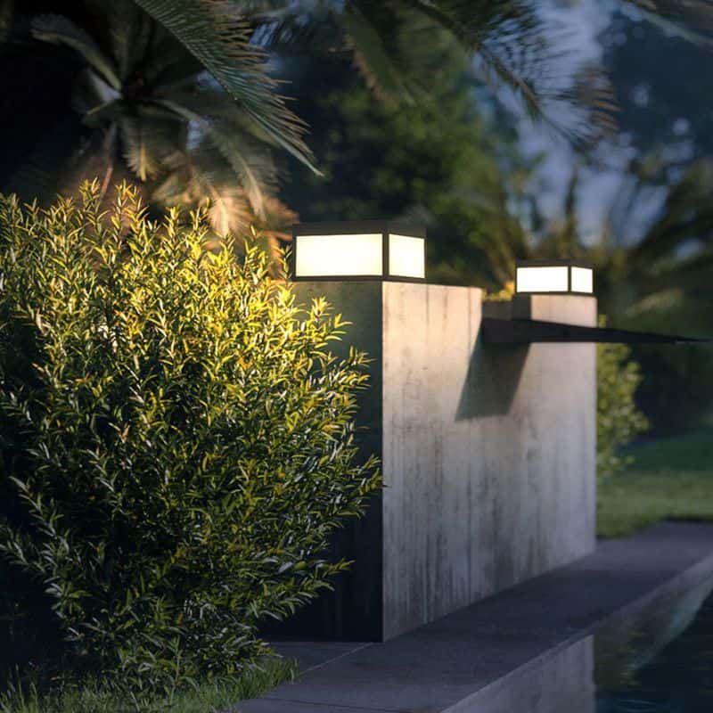 Solcellelamper Udendørs Design Lav Solar Cube