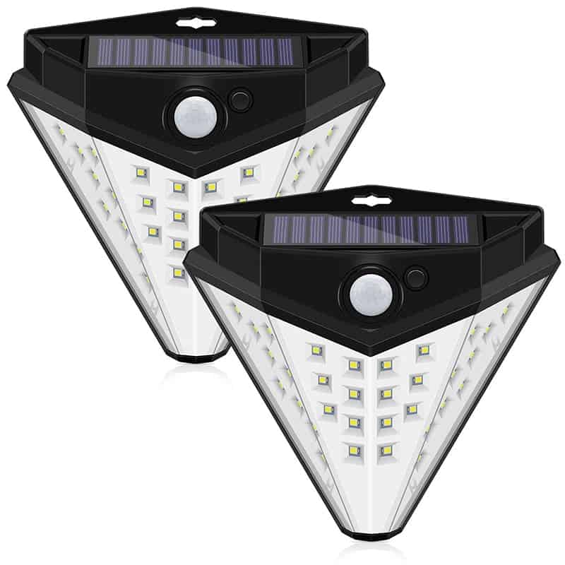 Solcelle Væglampe Mini 32 Led (Pir)