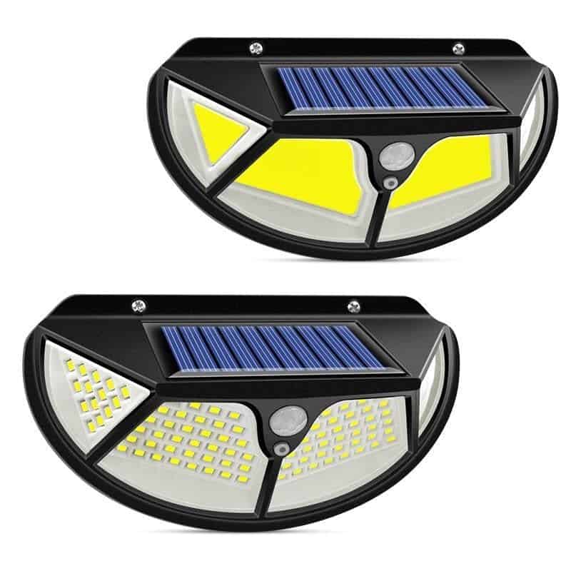 Solcellelamper Væg Cob 122 Led