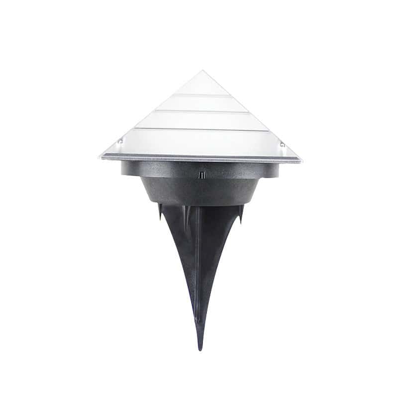 Solcelle Spyd Udendørs "Krystal Pyramide" (Pæl)