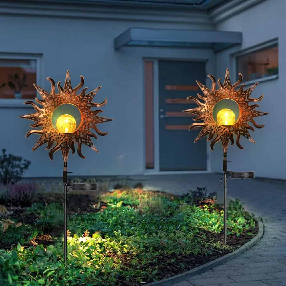 Solcellelamper Til Haven "Flammesol"