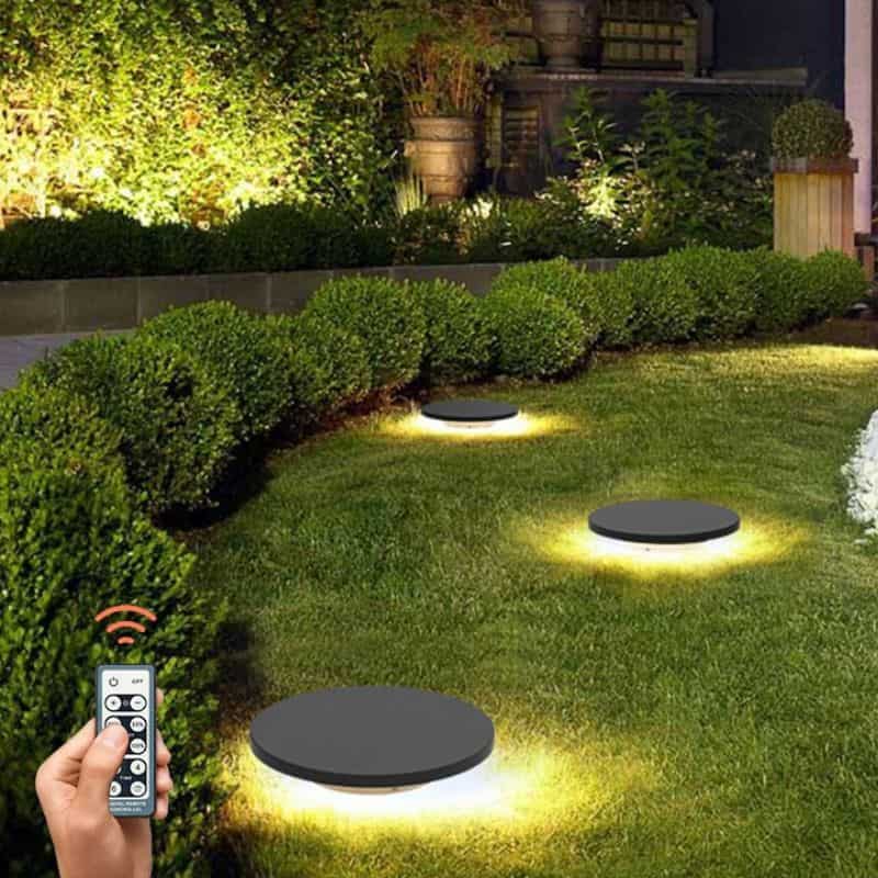 Solar Solcellelamper Design Luksus Haveplade (Alu)