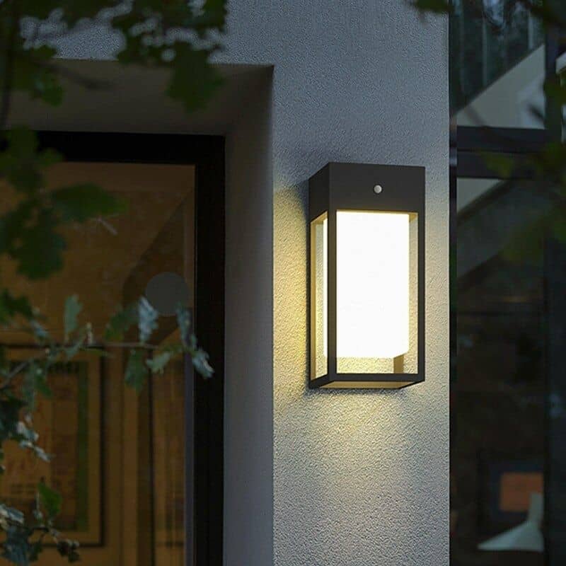 Solcellelamper Væg Design Luksus Vægbelysning