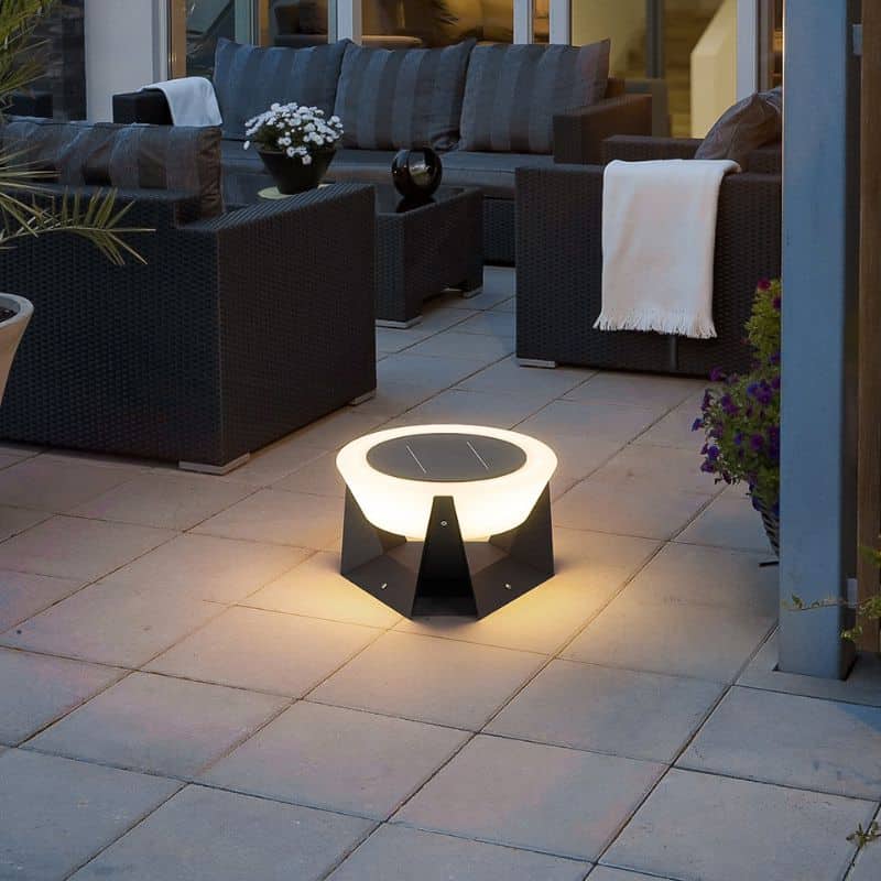 Solcellelamper Udendørs Design Luksus Mini Havebord