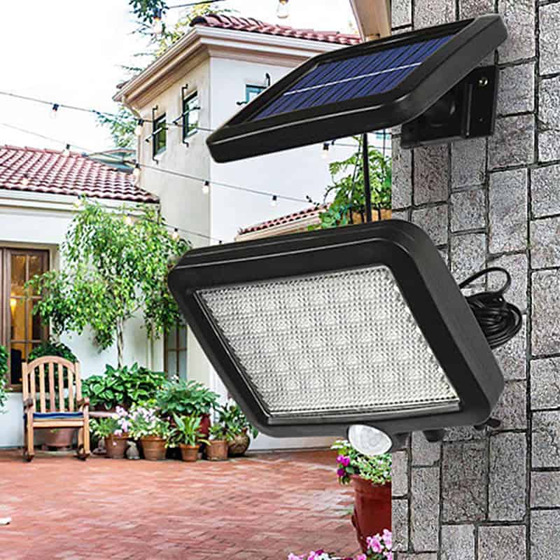Solcelle Væglampe Led Panel Modul