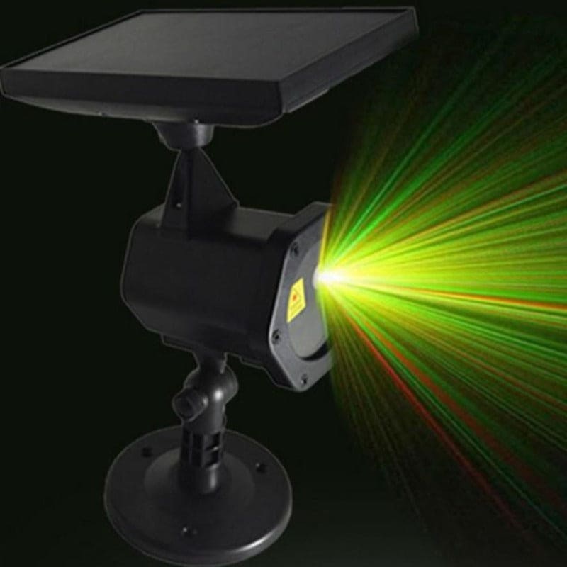 Laser Projektor Solcelle "Laser Hjem" Jul