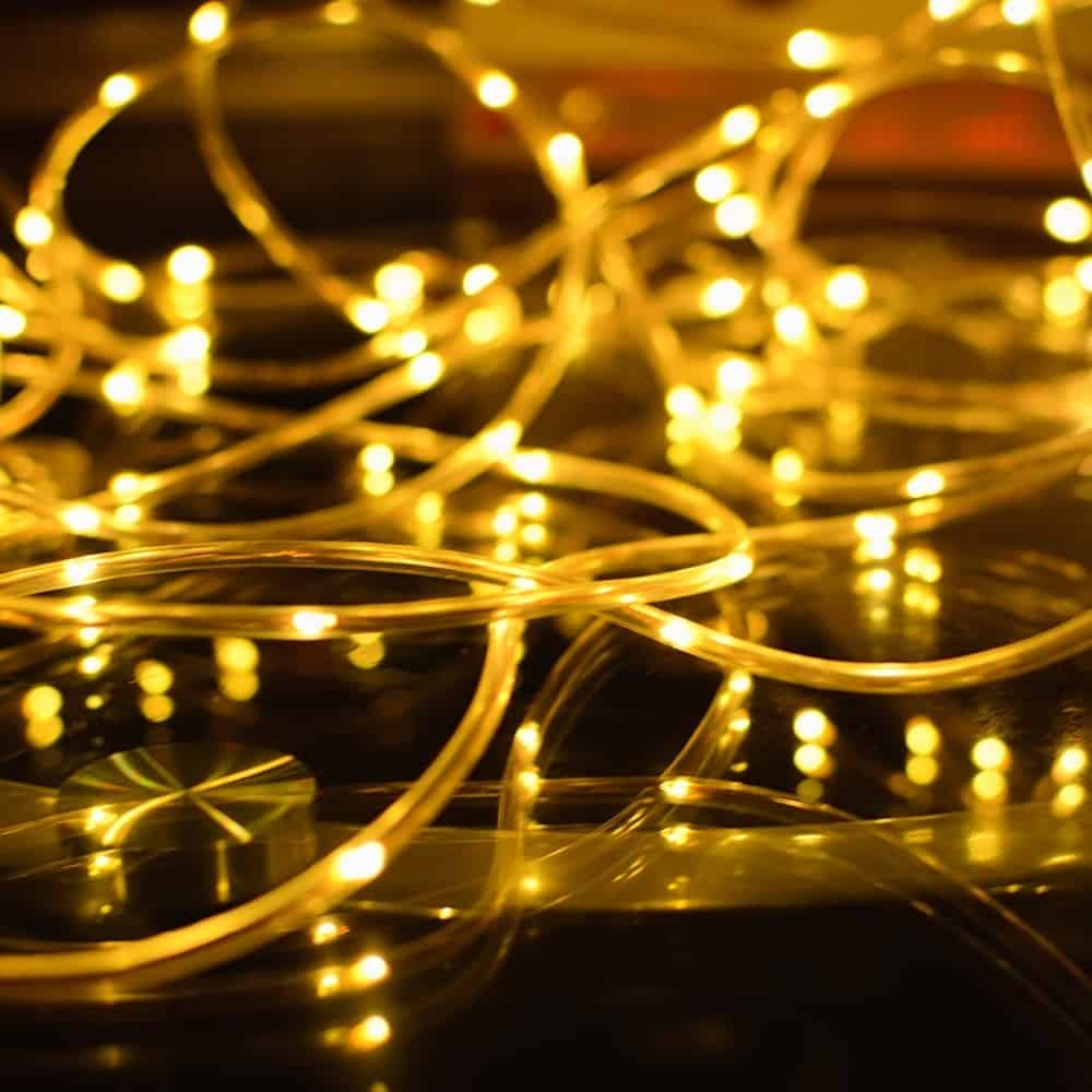Solcelle Lyskæde 7 Meter 50 Led
