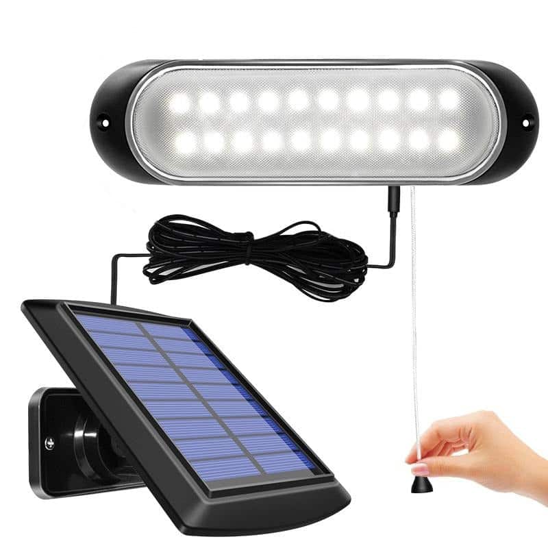 Have Solcellelamper Med Fjernbetjening Panel 20 Led