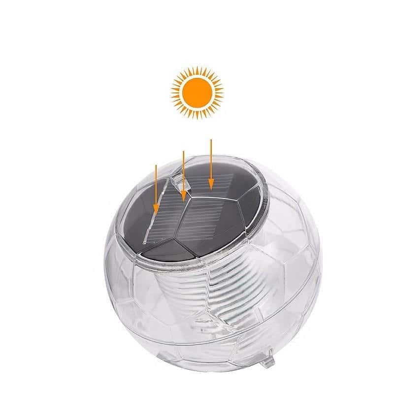 Solcellelampe Pool "Gennemsigtig Flydende" (2/6 Stykker)