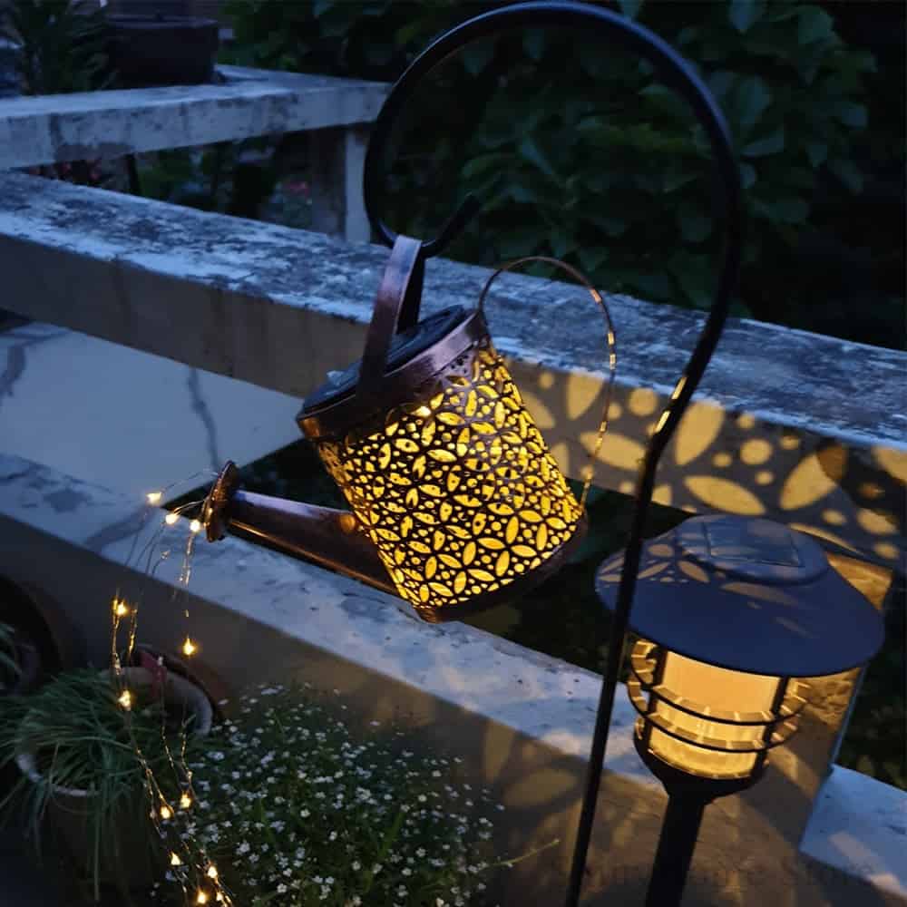 Solcellelampe - Vandkande Have Dekoration