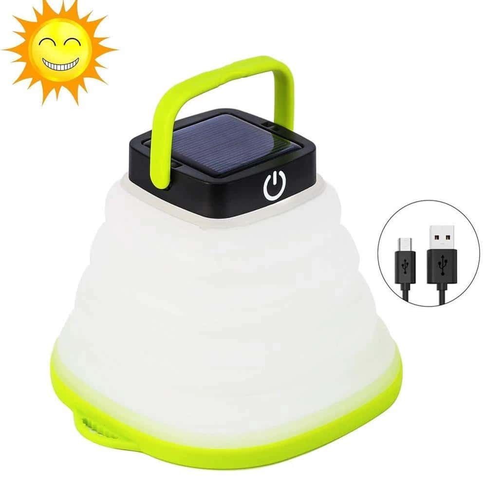 Solcellelampe Mini Camping Lommelygte