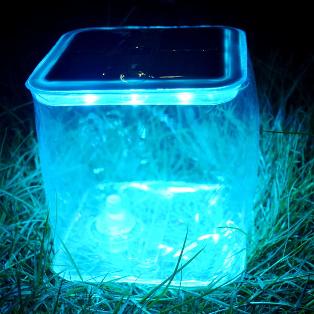 Solcellelampe Oppustelig Solar-Mini 3.0 Multifarvet Camping